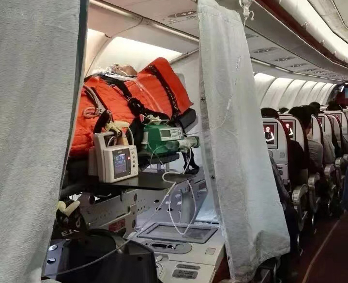 凉山跨国医疗包机、航空担架